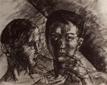Kuzma Petrov-Vodkin head-of-boys-1918