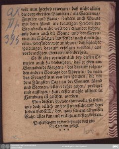 Kurtze iedoch eigentliche Und Warhafftige Beschreibung Des Cometen 08