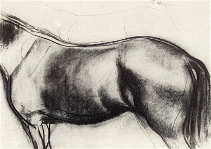 Kuzma Petrov-Vodkin sketch-for-the-painting-bathing-the-red-horse-1912