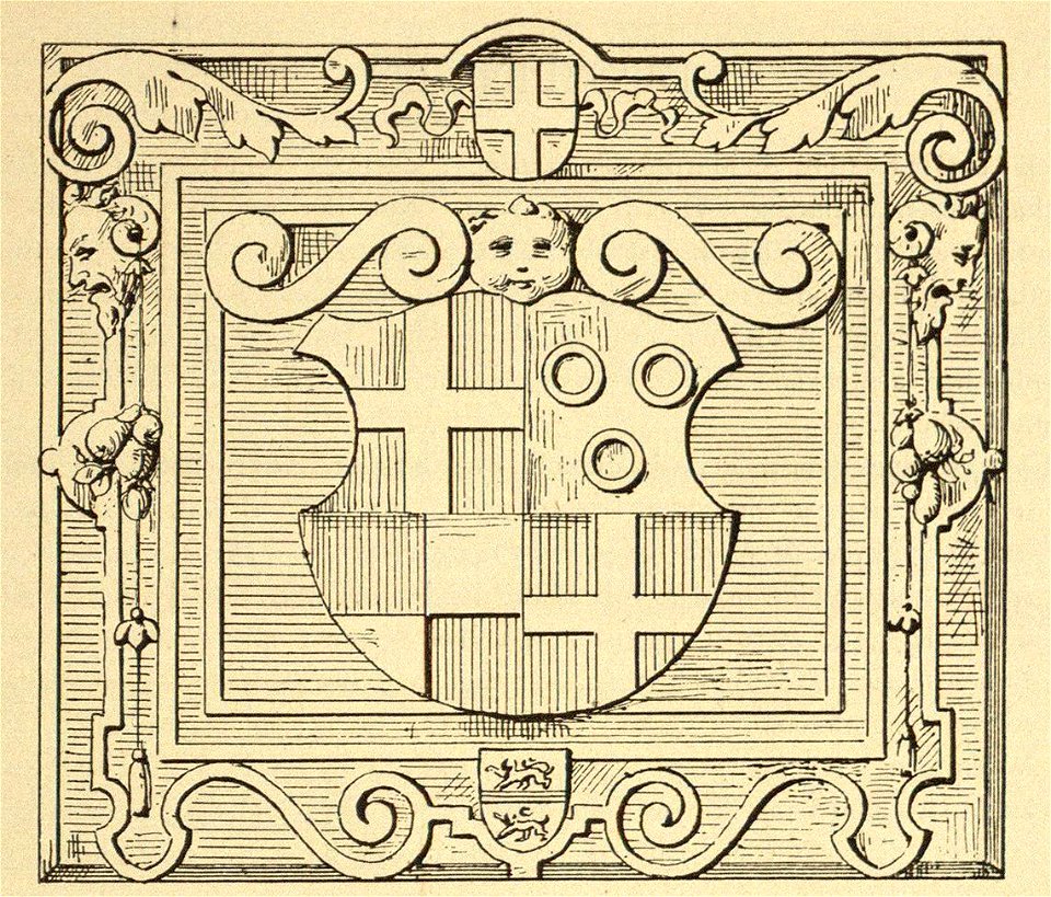 Kunstdenkmäler KN 1887 S015 Blumenfeld Wappen Hohenlandenberg