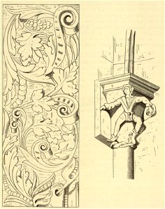 Kunstdenkmäler KN 1887 S159 Konstanz Münster Füllung von dem Kasten im heiligen Grabe