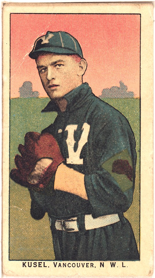 Kusel, Vancouver Team, baseball card portrait LCCN2008676981