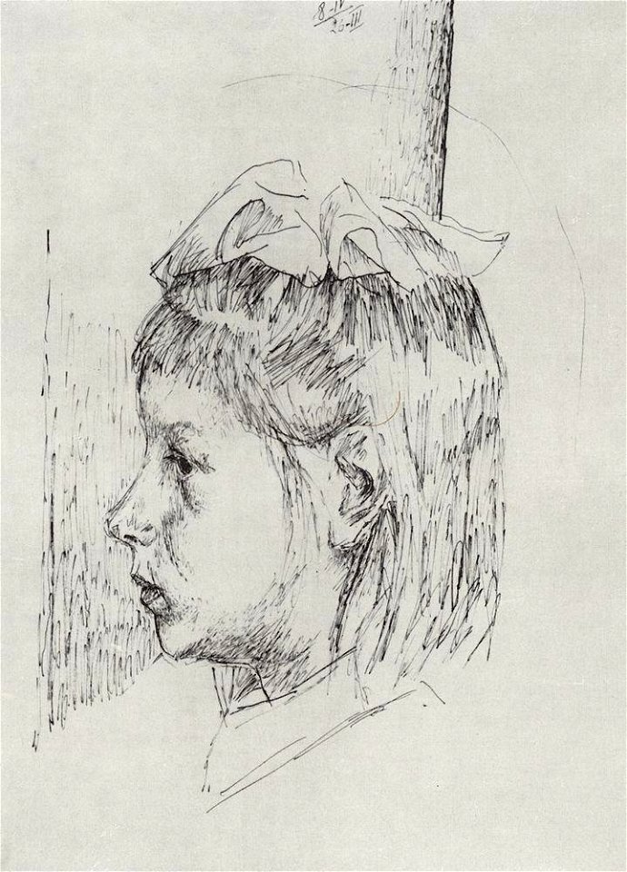 Kuzma Petrov-Vodkin portrait-of-a-girl-1921