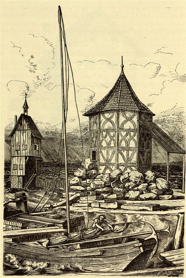 Kunstdenkmäler KN 1887 S274 Konstanz Luckenhäuschenund Krahnen (nach Leiner)