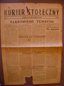 Kurier Stołeczny nr 43 s. 1