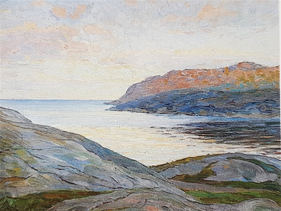 Kustlandakap med berg x Carl Johansson