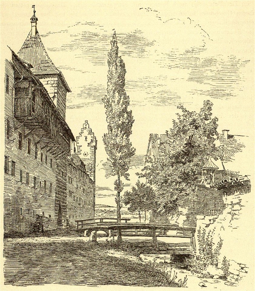 Kunstdenkmäler KN 1887 S629 Überlingen Fidelisthor (1862)