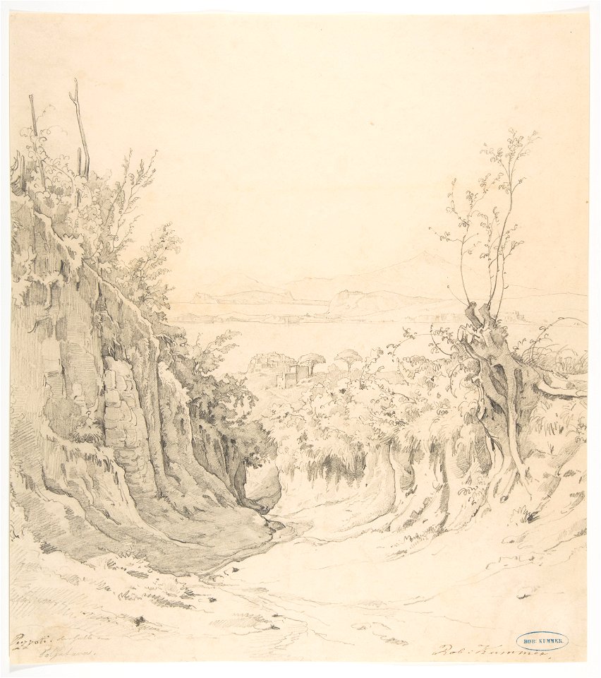 A view of Pozzuoli, seen from the Northeast MET DP812322