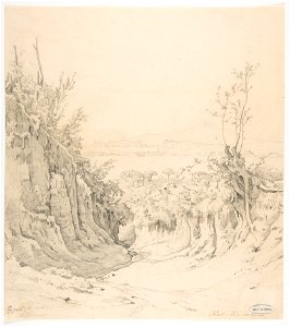 A view of Pozzuoli, seen from the Northeast MET DP812322