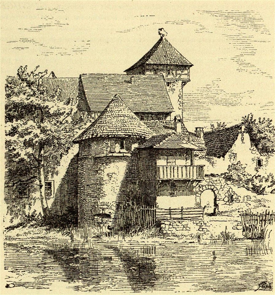 Kunstdenkmäler KN 1887 S316 Radolfzell Thurm (nach Weysser)