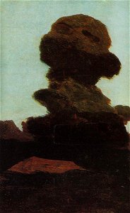Kuindzhi Tree against the evening sky 1890 1895