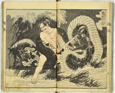 Kuniyoshi zatsuga shu 国芳雑画集 (Collection of Miscellaneous Drawings by Kuniyoshi) (BM 1979,0305,0.373 1)