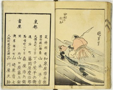 Kuniyoshi zatsuga shu 国芳雑画集 (Collection of Miscellaneous Drawings by Kuniyoshi) (BM 1979,0305,0.373 13)