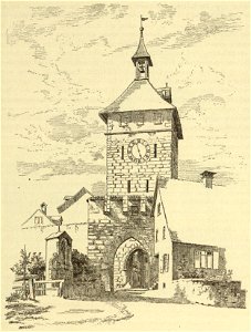 Kunstdenkmäler KN 1887 S087 Konstanz Schnetzthor 1862