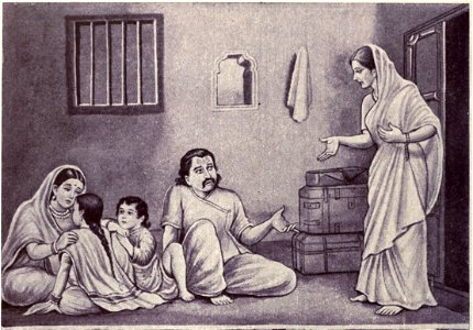 Kunti comforts Brahmin Parents