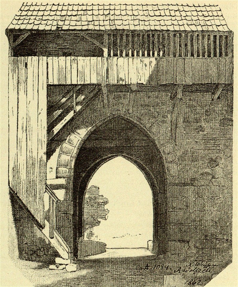 Kunstdenkmäler KN 1887 S322 Radolfzell Thor