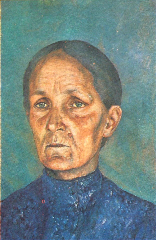 Kuzma Petrov-Vodkin. Portrait of the artist's mother