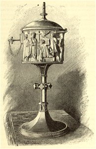 Kunstdenkmäler KN 1887 S353 Mittelzell Elfenbeinpyxis