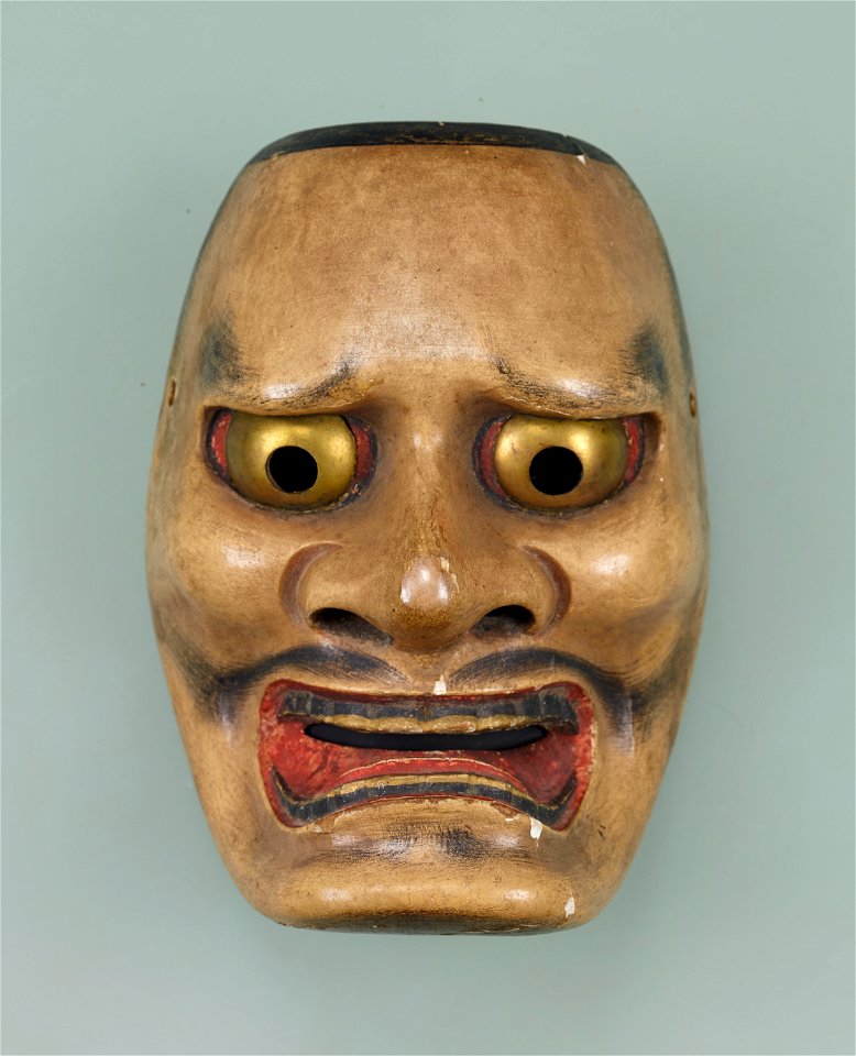 Kurohige (Noh mask), Tokyo National Museum C-1544