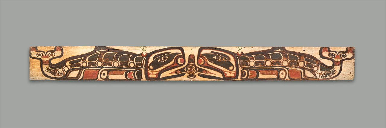 Kwakiutl - Whale Design House Board - 57.60 - Detroit Institute of Arts