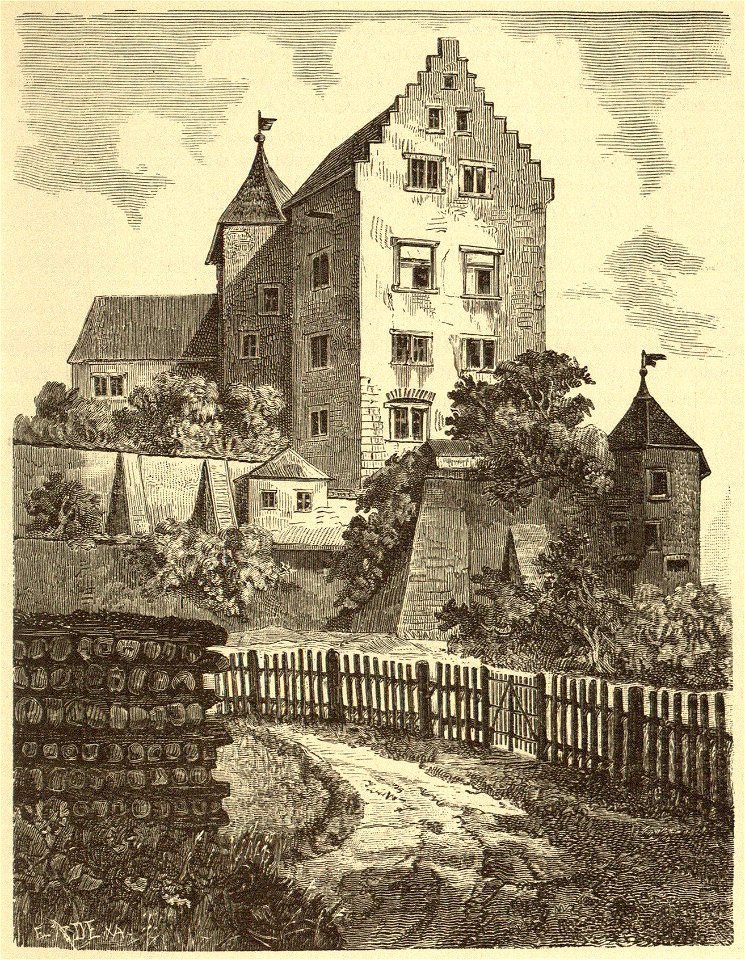 Kunstdenkmäler KN 1887 S033 Engen Kränkinger Schloss