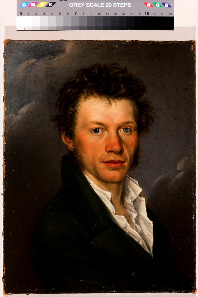 Kunstnik August Hageni portree, Karl August Senff, TKM TR 4283 M 719