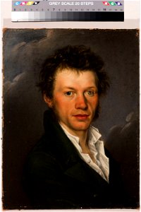 Kunstnik August Hageni portree, Karl August Senff, TKM TR 4283 M 719