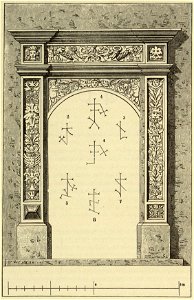 Kunstdenkmäler KN 1887 S266 Konstanz Kanzleigebäude Portal und Steinmetzzeichen