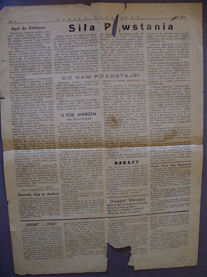 Kurier Stołeczny nr 43 s. 2