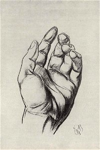 Kuzma Petrov-Vodkin drawing-hands-1913