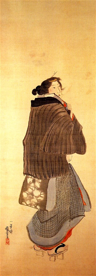 Kuniyoshi Utagawa, Tatsumi geisha