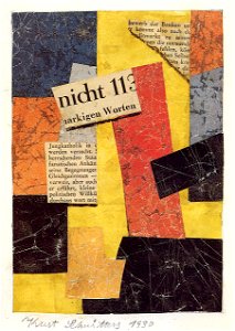 Kurt Schwitters. Untitled