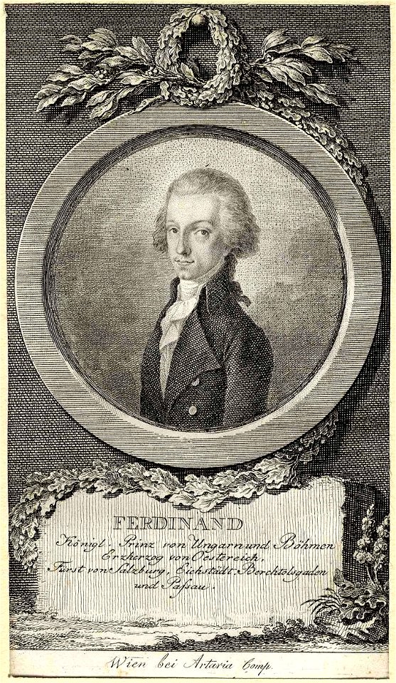 Kurfürst Ferdinand von Salzburg 1803 ubs G 1039 II