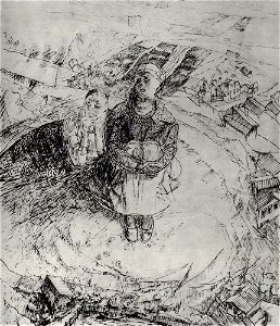 Kuzma Petrov-Vodkin over-a-cliff-1920