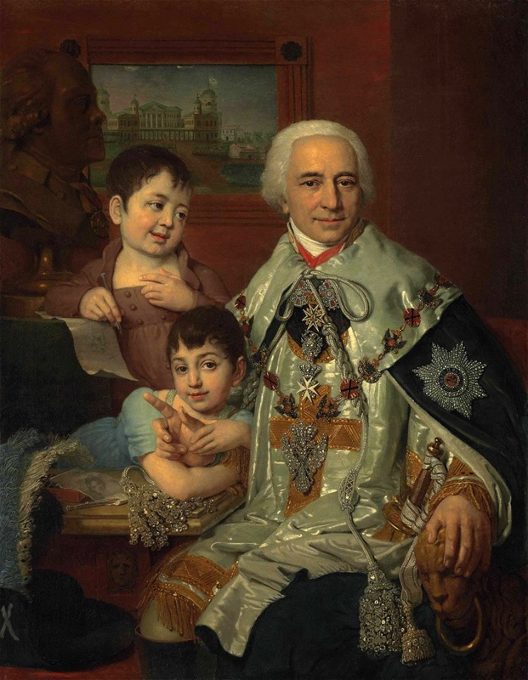 Kushelev Grigoriy Grigorievich (by Borovikovskiy)
