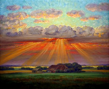 König Sonnenuntergang@Albert König Museum