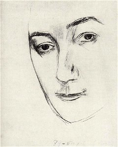 Kuzma Petrov-Vodkin portrait-of-m-f-petrova-vodkina