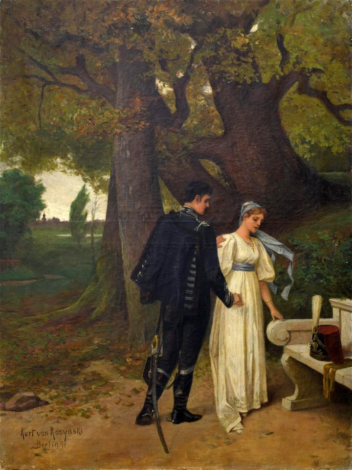 Kurt von Rozynski - The Soldier's Farewell - 1942.103.1 - Reading Public Museum