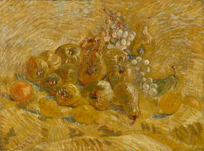 Kweeperen, citroenen, peren en druiven - s0023V1962 - Van Gogh Museum