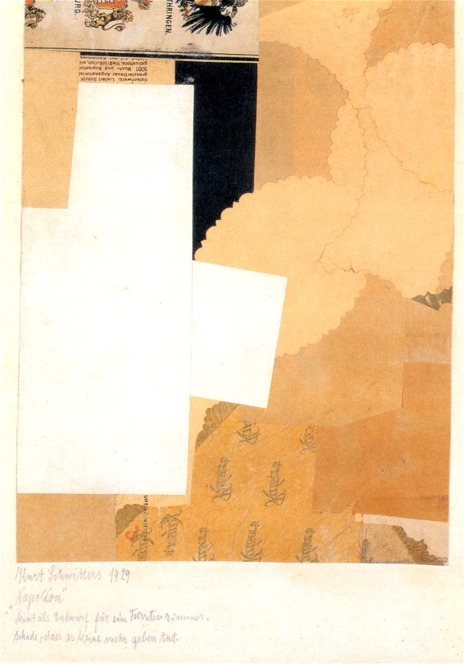 Kurt Schwitters. Napoleon