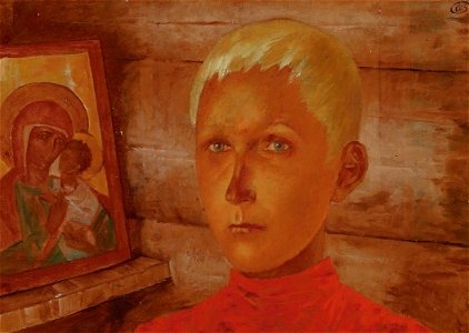 Kuzma Petrov-Vodkin (Russian 1878-1939), 'Vasya', Christie's Images Ltd