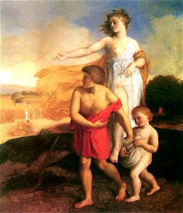Károly Brocky - Ceres and Triptolemos