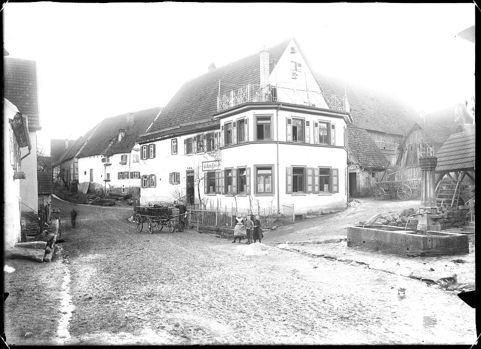 Kusterdingen, Dorfstraße, 1903 (Gebr. Metz 20542124016)