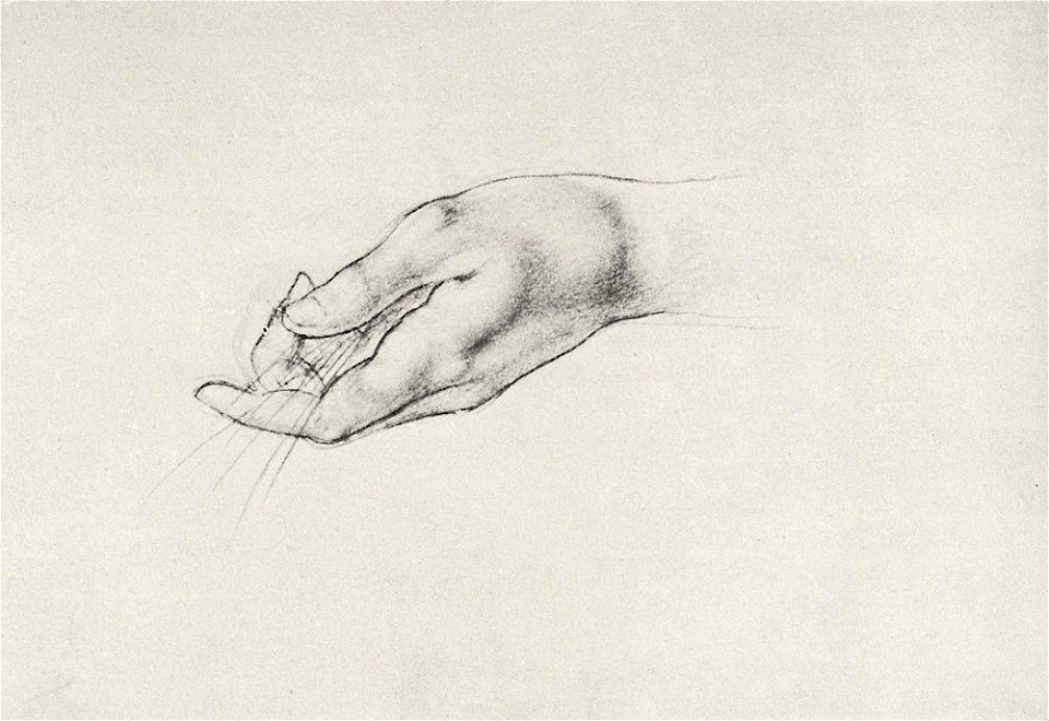 Kuzma Petrov-Vodkin drawing-hands
