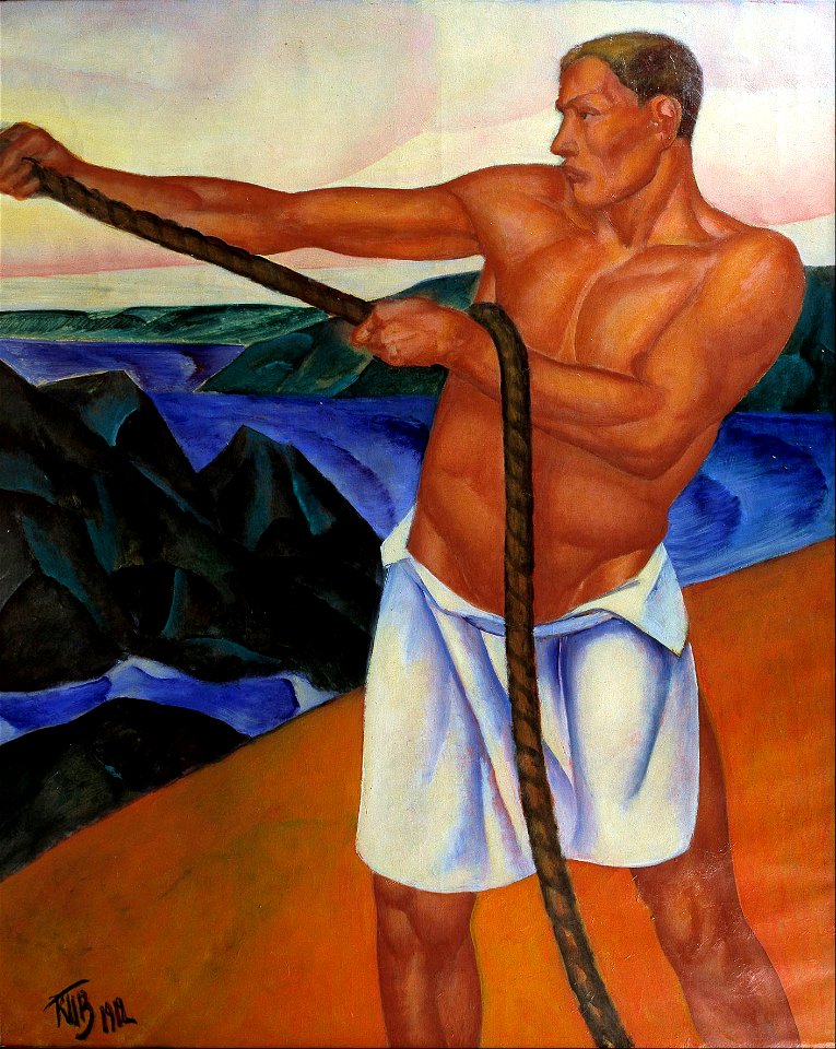 Kuzma Sergeevich Petrov-Vodkin - The Worker - Google Art Project