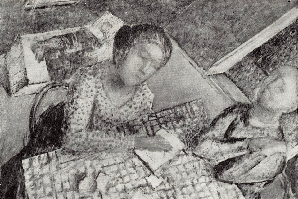 Kuzma Petrov-Vodkin etude-spherical-perspective-1921