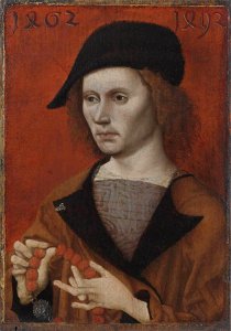 Kölnisch von 1492 (Umkreis des Meis - Bildnis eines Mannes - WAF 733 - Bavarian State Painting Collections