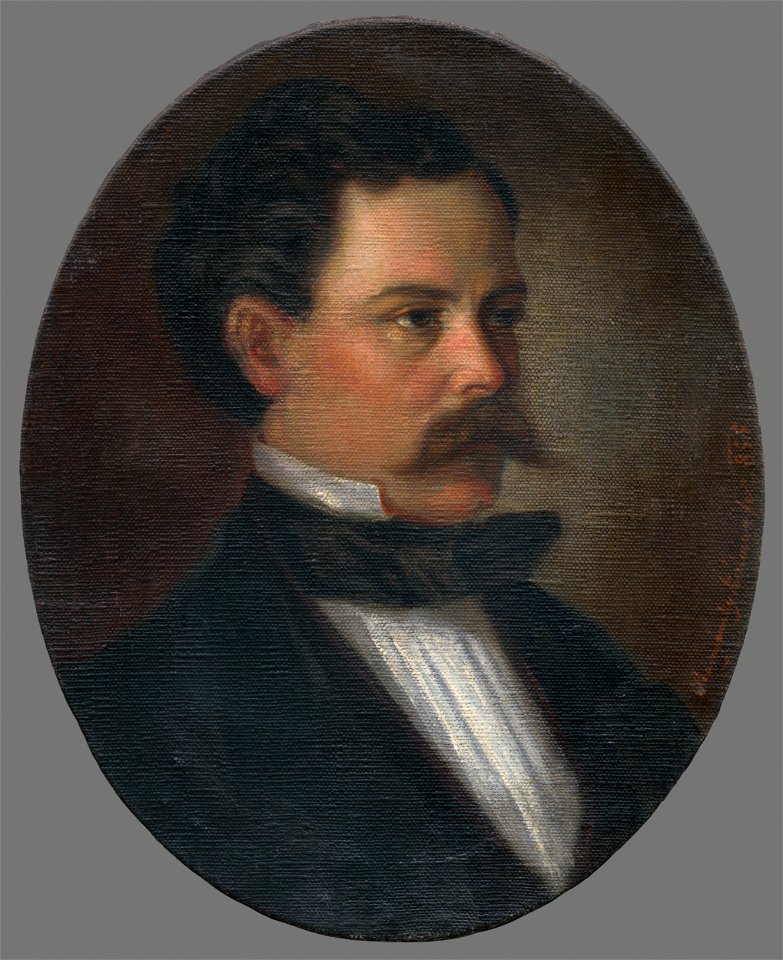Kálmán Rudnyanszky - Portrét pána Jozefa Szirányiho - M 125 - Ernest Zmeták Art Gallery
