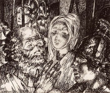 Kuzma Petrov-Vodkin peter-s-denial-1919