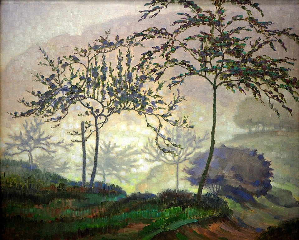 König Bäume i Nebel@Albert König Museum